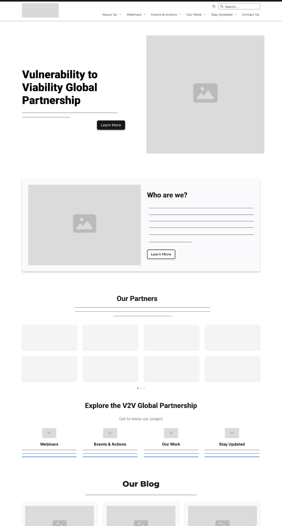 Mid-fidelity wireframes